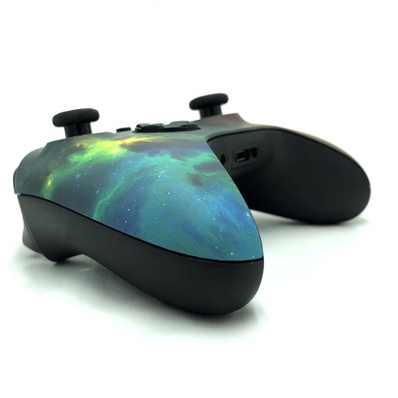 Custom Microsoft Xbox Series X / S Wireless Controller - Orange & Green Galaxy - Picture 6 of 8